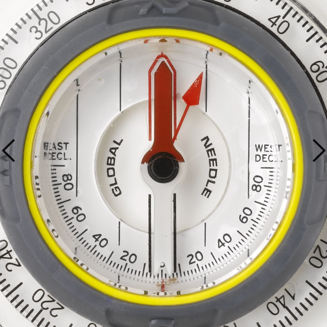 Brunton TruArc 7 Mirrored Sighting Compass - Velora