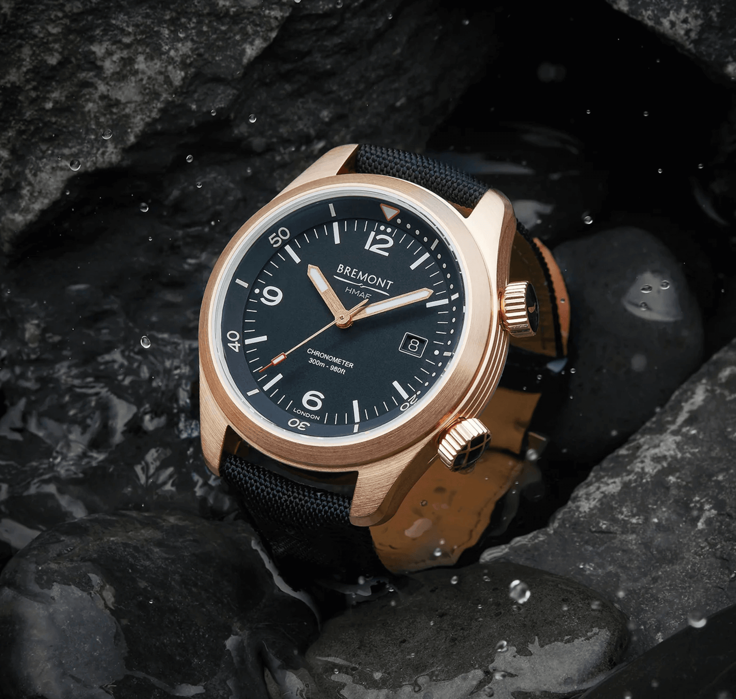 Bremont Argonaut Bronze Watch ARGONAUT-BZ-BK-R-S - Velora