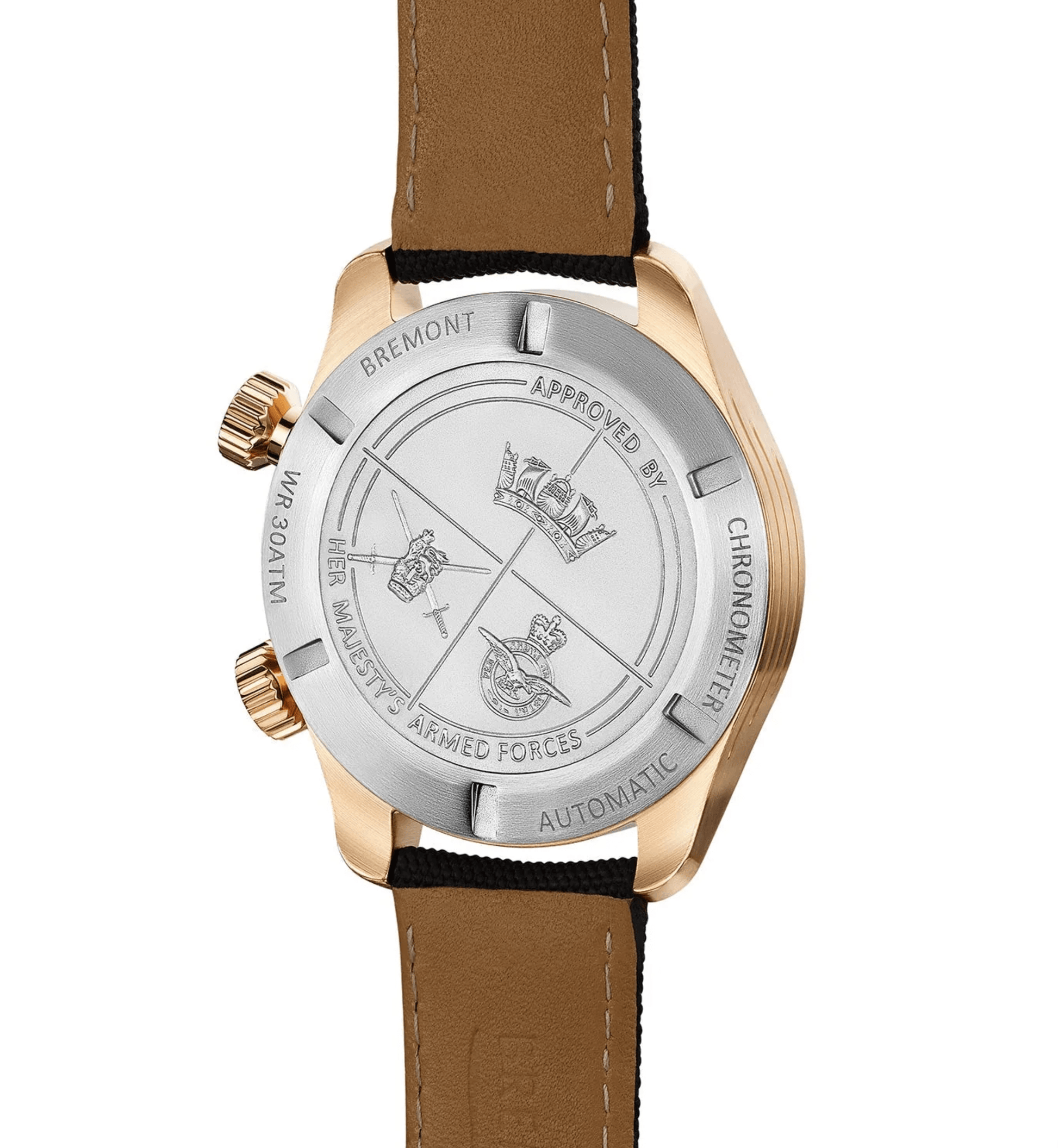 Bremont Argonaut Bronze Watch ARGONAUT-BZ-BK-R-S - Velora