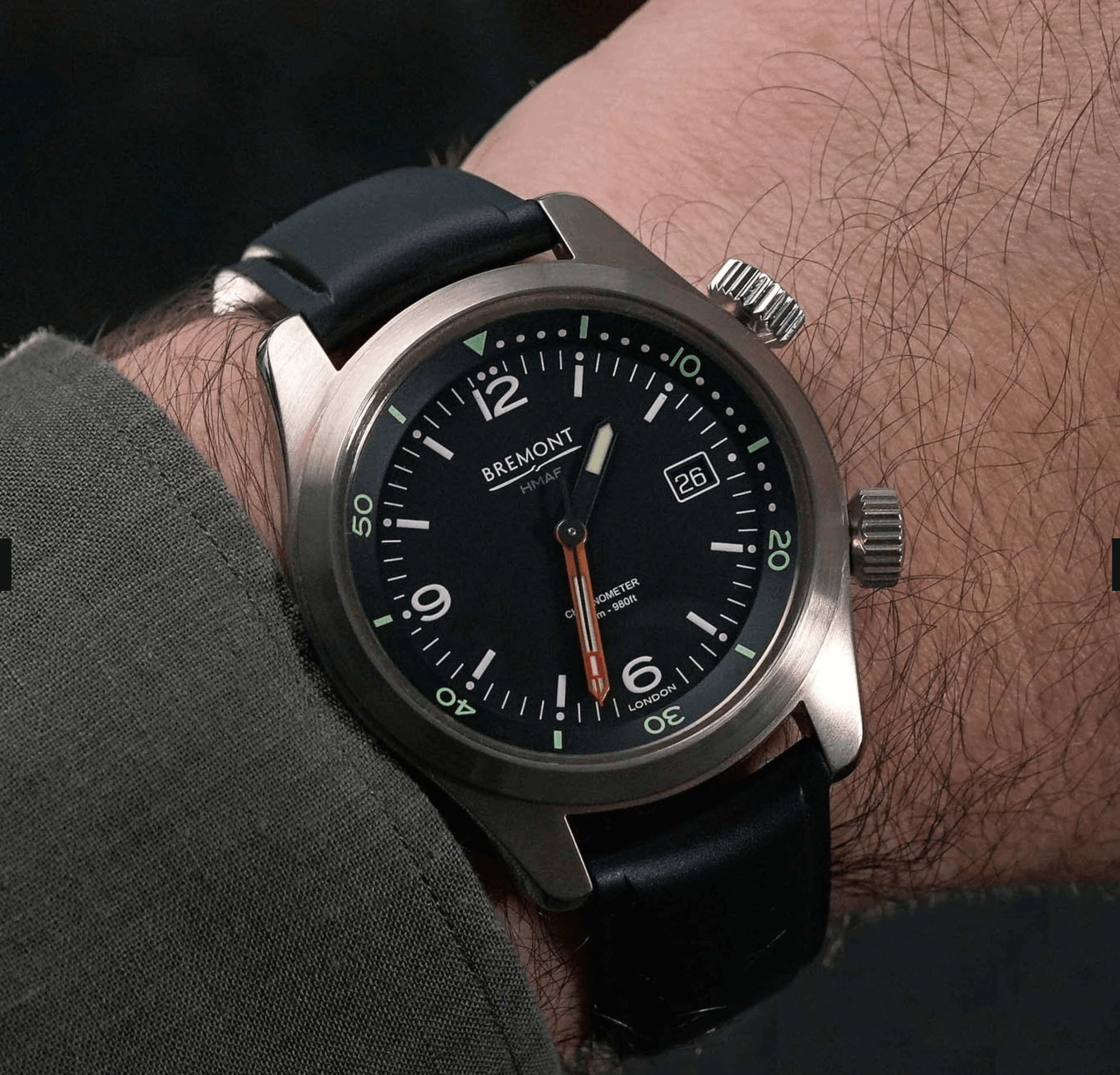 Bremont Argonaut Stainless Steel Watch ARGONAUT-R-S - Velora