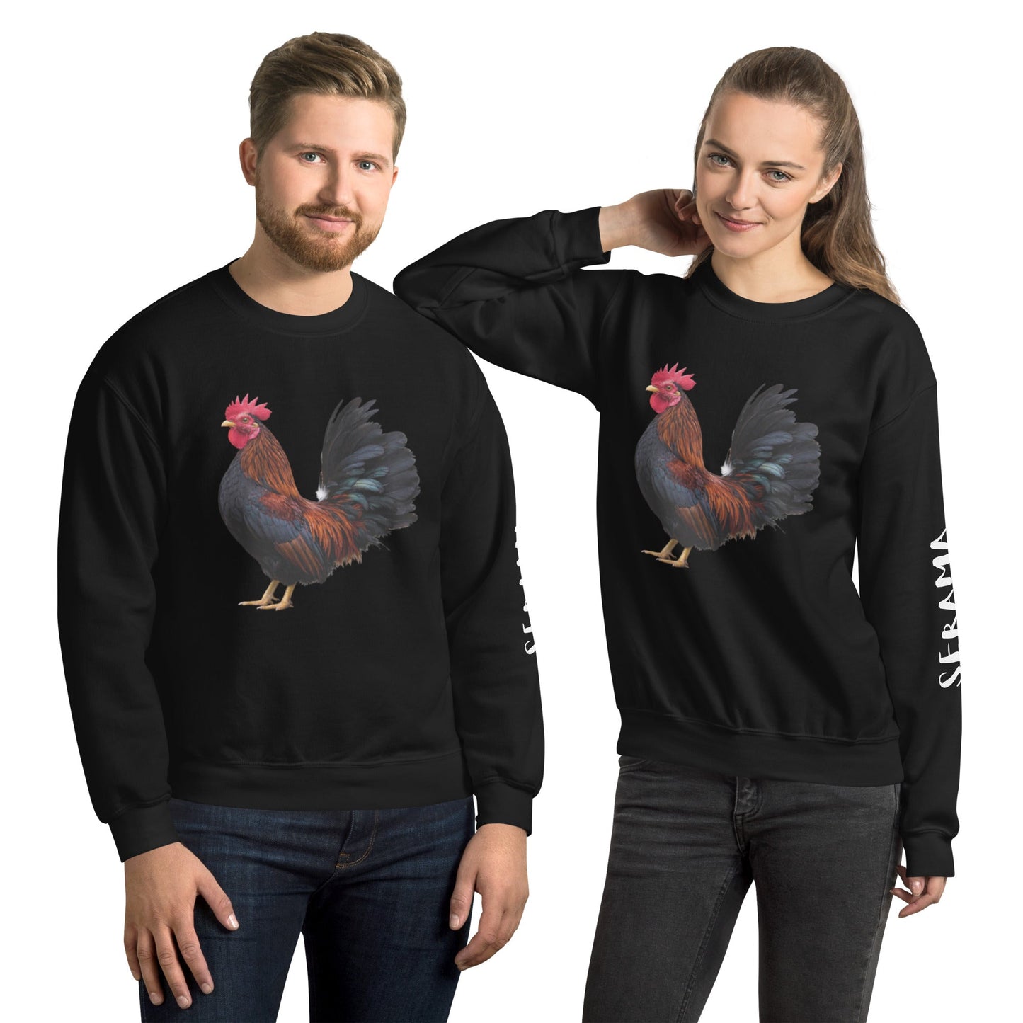 Serama Unisex Sweatshirt - Velora Luxury Fashion