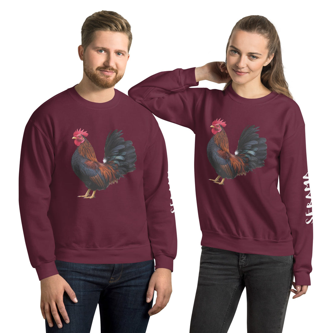 Serama Unisex Sweatshirt - Velora Luxury Fashion
