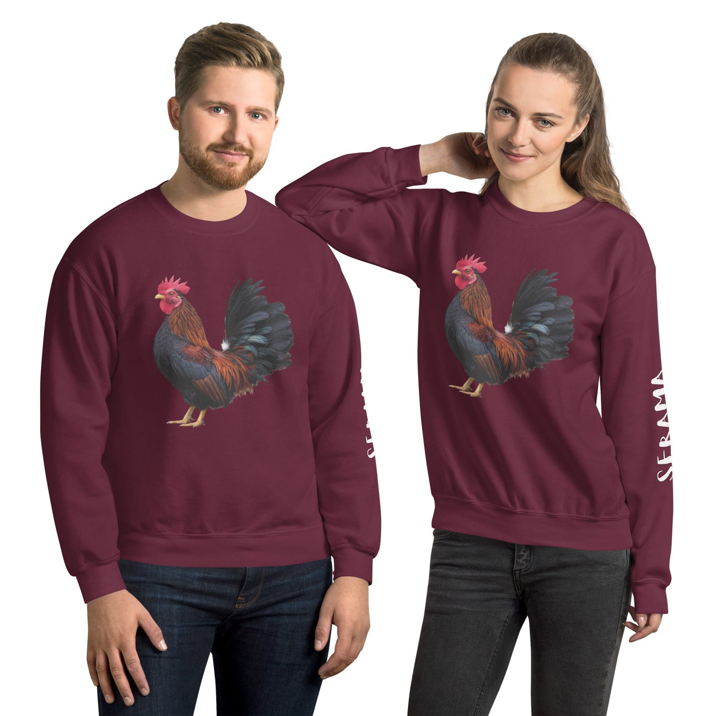 Serama Unisex Sweatshirt - Velora Luxury Fashion