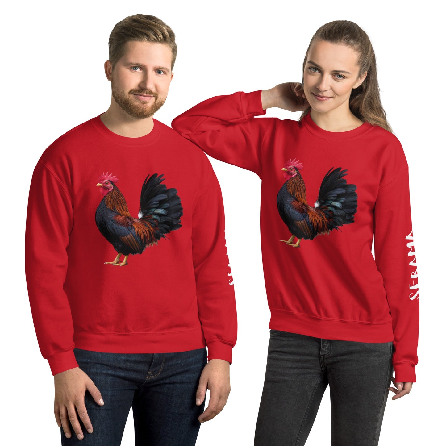 Serama Unisex Sweatshirt - Velora Luxury Fashion