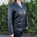 Sheep Leather Jacket with Removable Hood - Velora Luxury Fashion