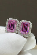Shiny and Elegant 2 Carat Moissanite Stud Earrings - Velora Luxury Fashion
