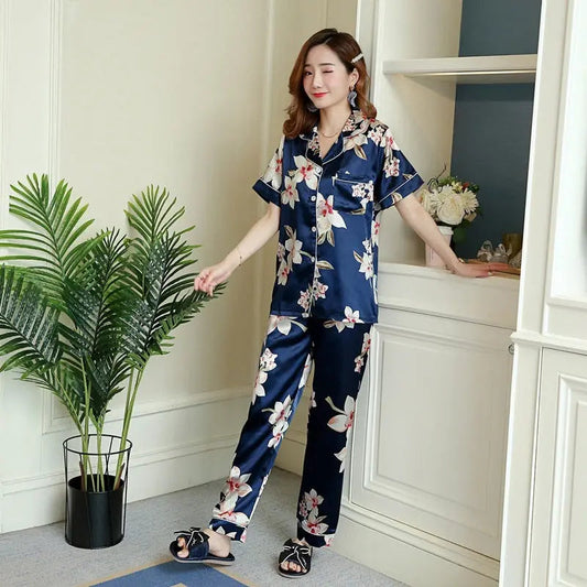 Short-sleeved Trousers Homewear Pajamas For Women EX-STOCK Canada