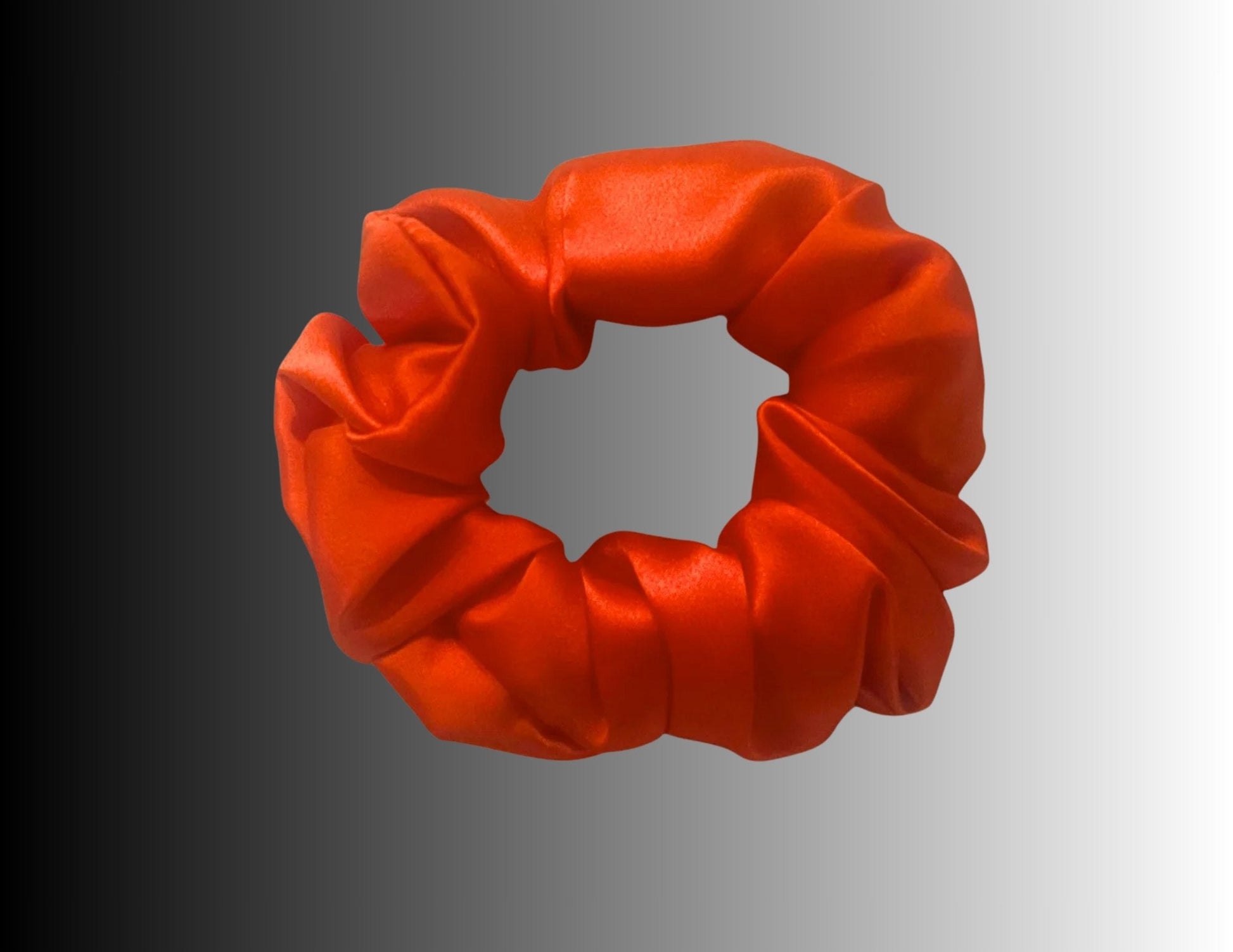 Silk Hair Scrunchie Lava - Velora Luxury Fashion