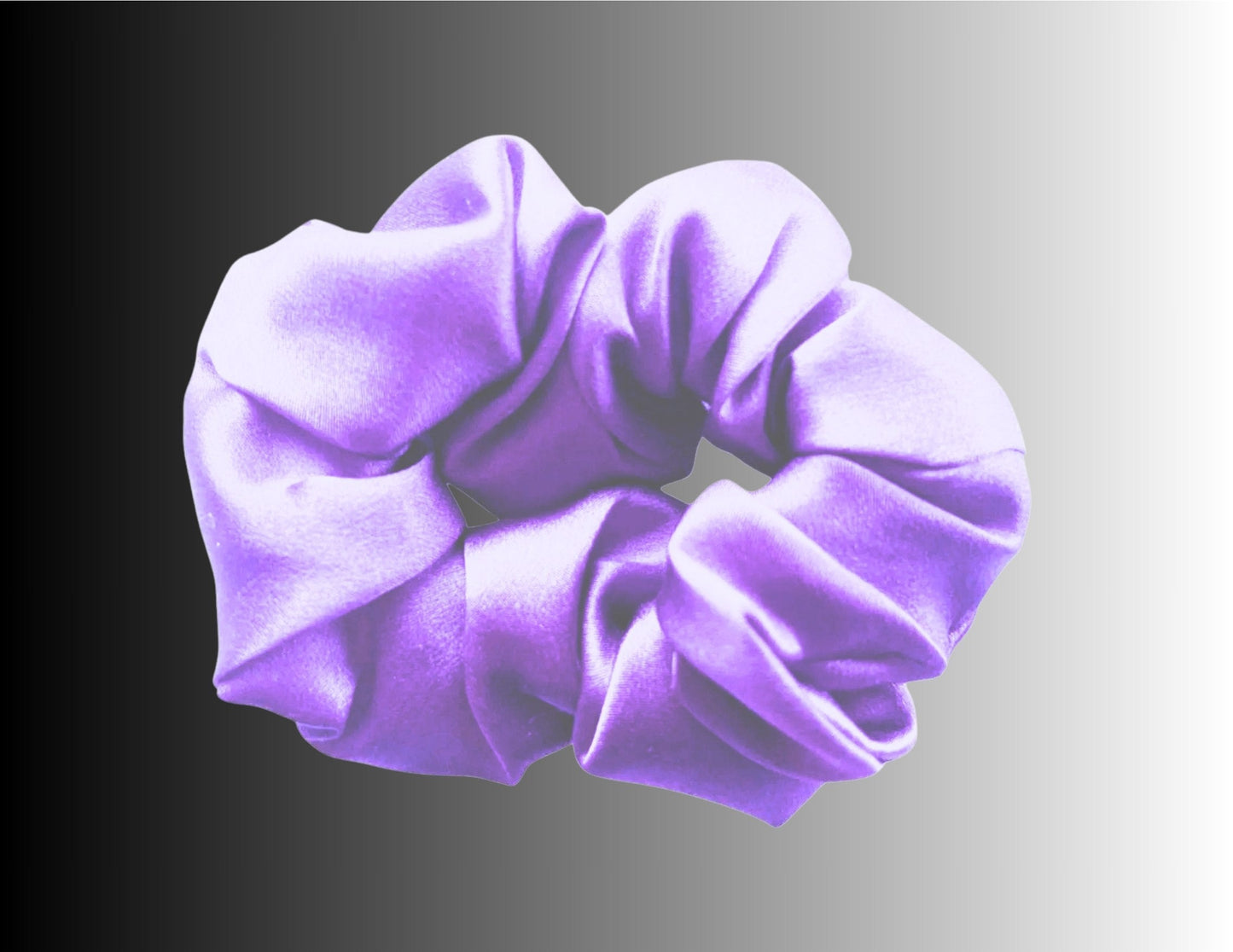 Silk Hair Scrunchie Lilac - Velora Luxury Fashion