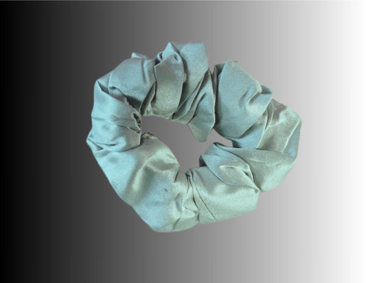 Silk Hair Scrunchie Sage - Velora Luxury Fashion