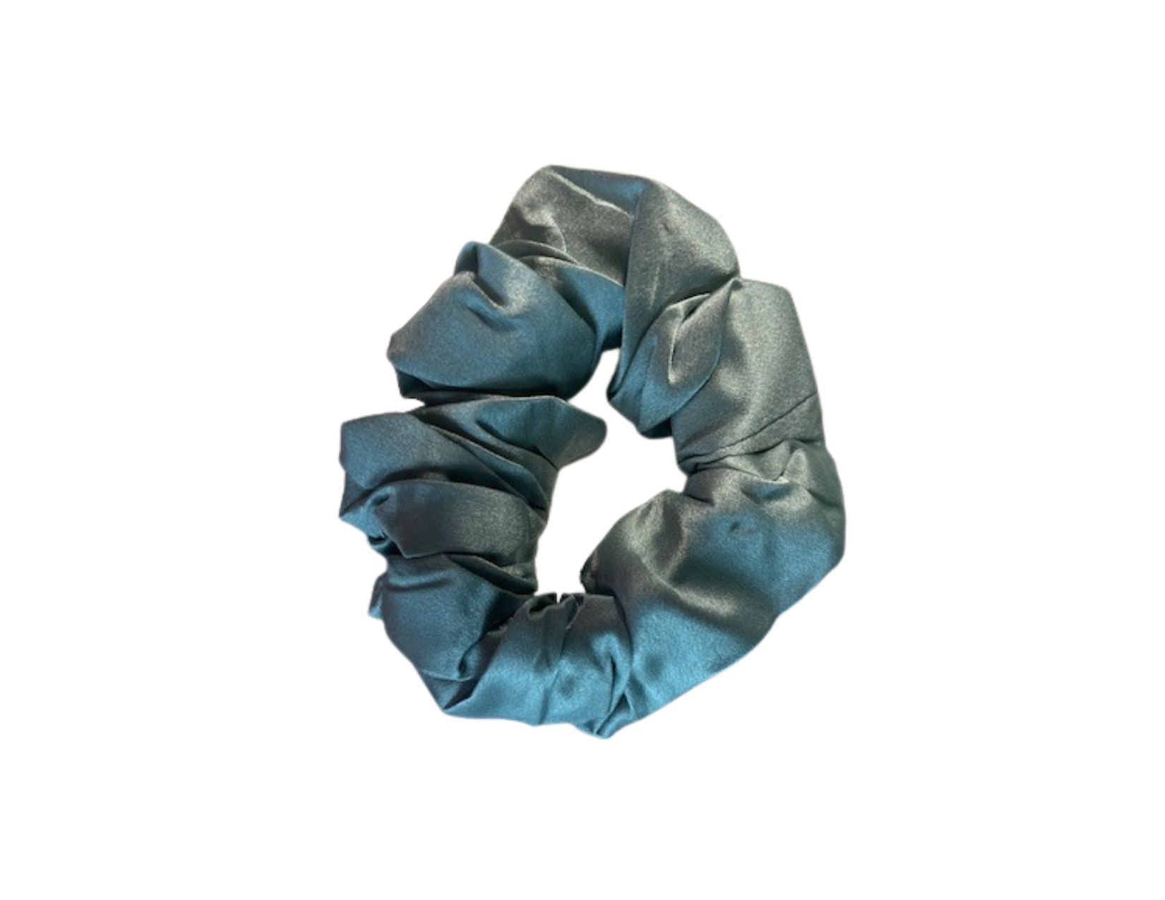 Silk Hair Scrunchie Sage - Velora Luxury Fashion