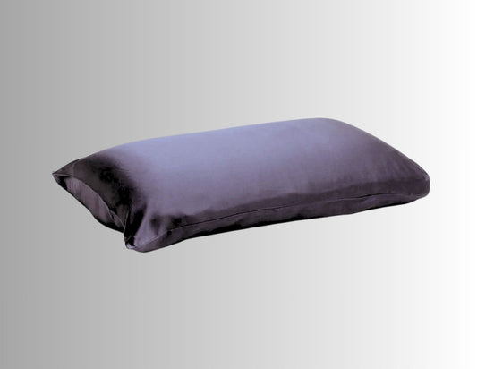 Silk Pillowcase Dark Grey (Envelope Style) - Velora Luxury Fashion