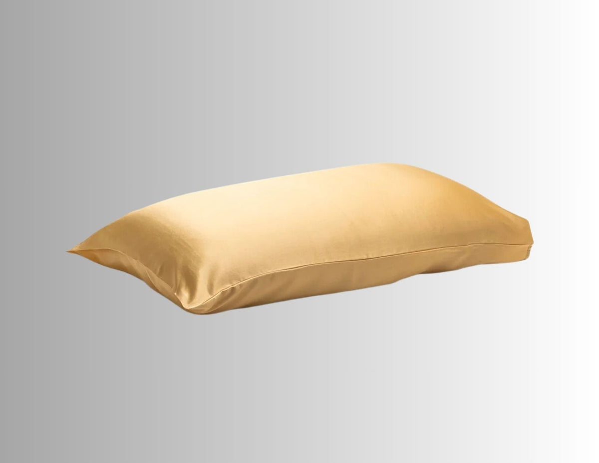 Silk Pillowcase Gold (Envelope Style) - Velora Luxury Fashion