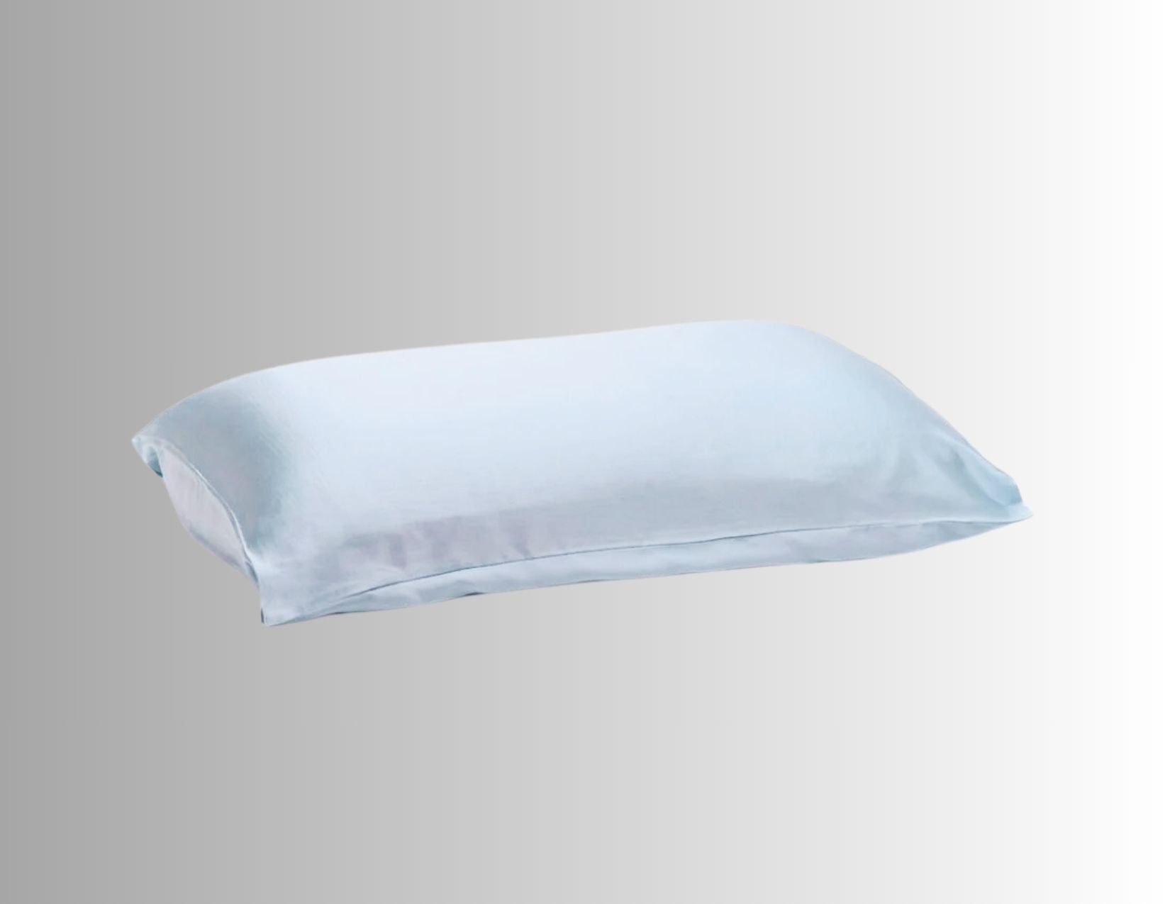 Silk Pillowcase  Light Blue (Envelope Style) - Velora Luxury Fashion