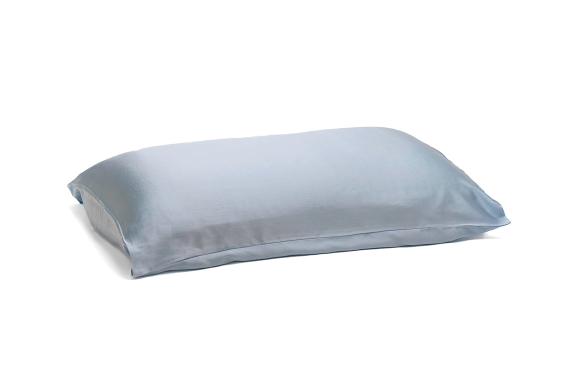Silk Pillowcase  Light Blue (Envelope Style) - Velora Luxury Fashion