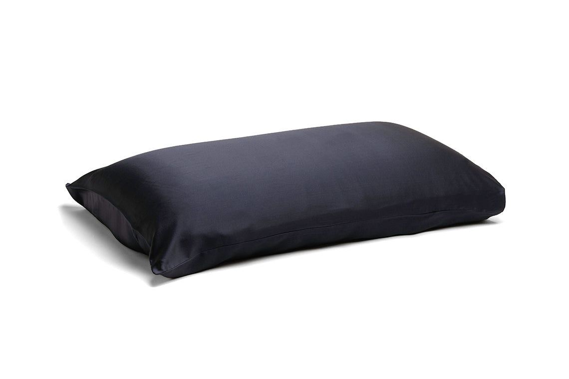 Silk Pillowcase Navy Blue (Envelope Style) - Velora Luxury Fashion
