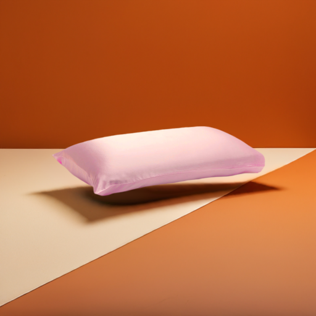 Silk Pillowcase  Pink (Envelope Style) - Velora Luxury Fashion