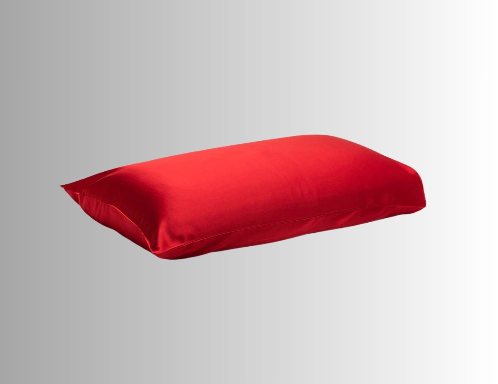 Silk Pillowcase Red (Envelope Style) - Velora Luxury Fashion