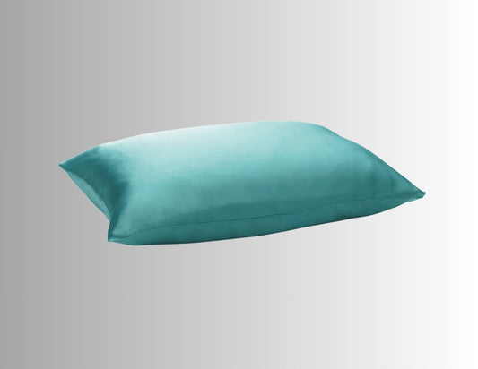 Silk Pillowcase Teal (Envelope Style) - Velora Luxury Fashion