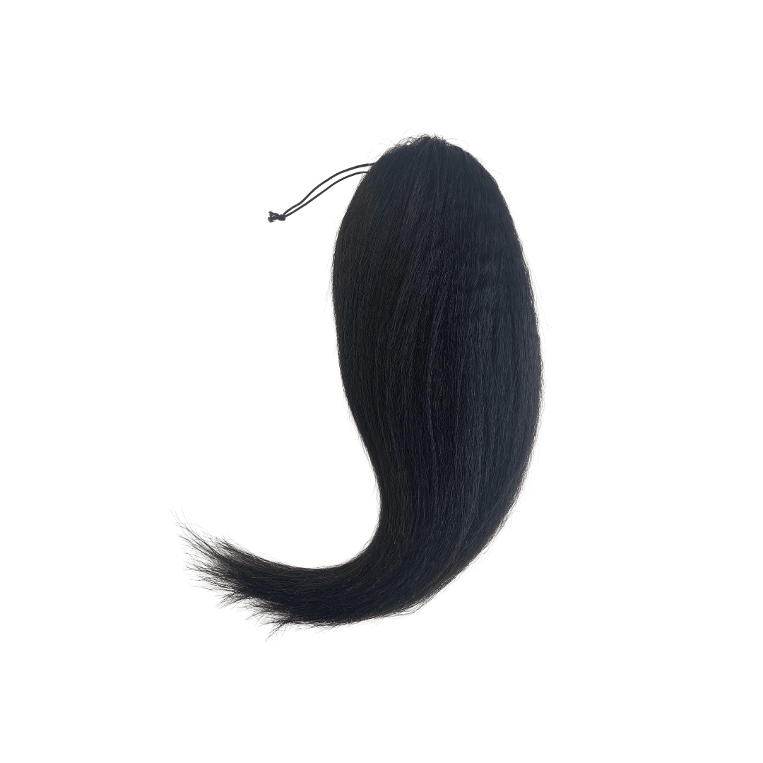 Silk Press - Drawstring Ponytail - Velora Luxury Fashion