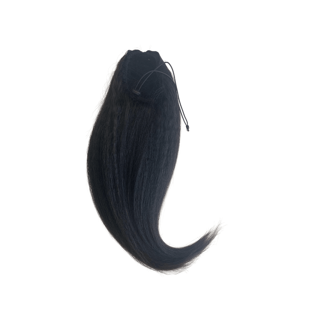 Silk Press - Drawstring Ponytail - Velora Luxury Fashion