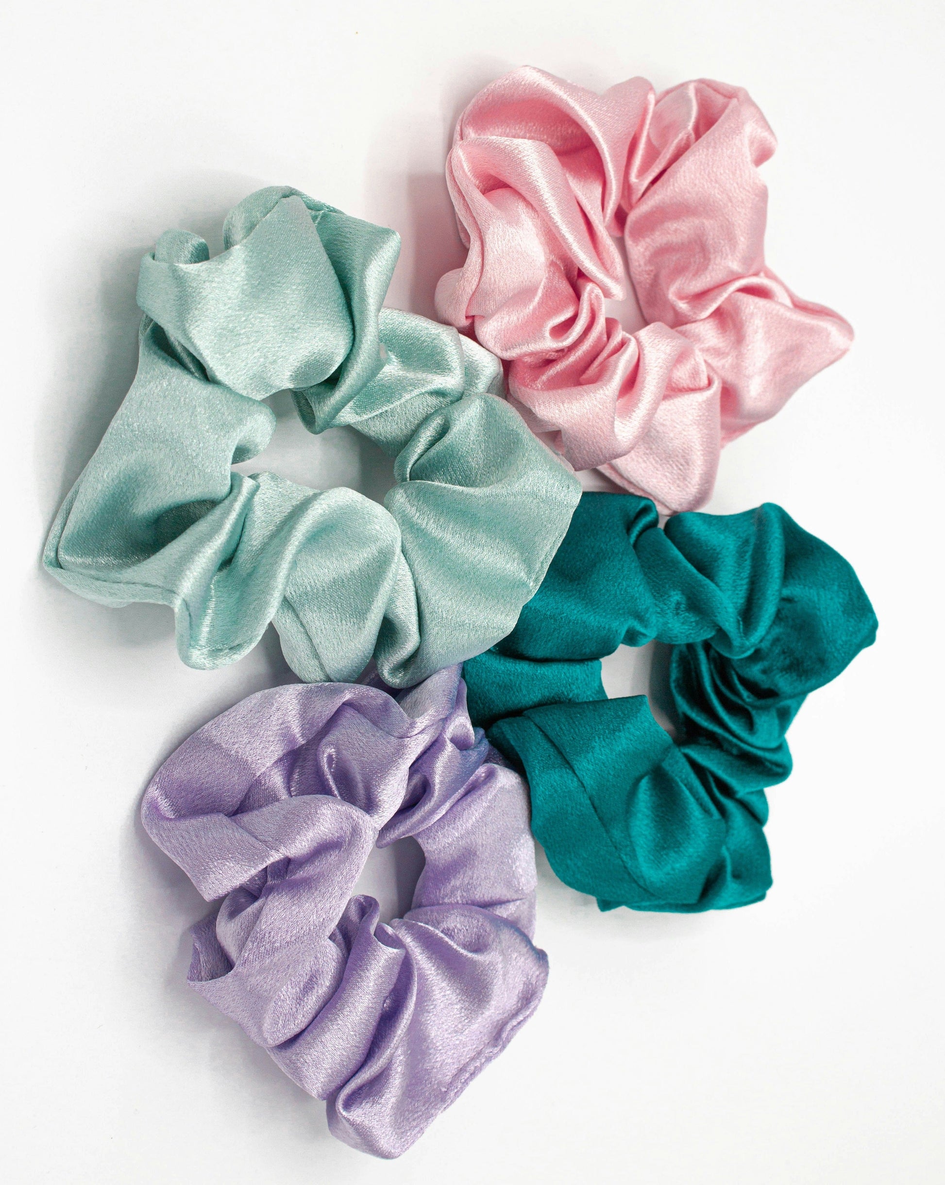 Silk Scrunchies - Velora Luxury Fashion