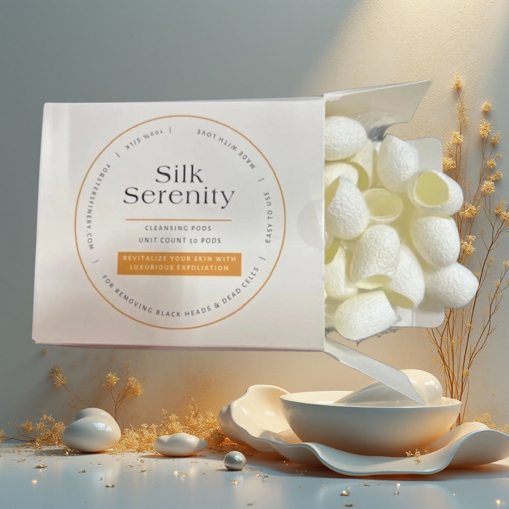 Silk Serenity Exfoliating Pods - Velora Luxury Fashion