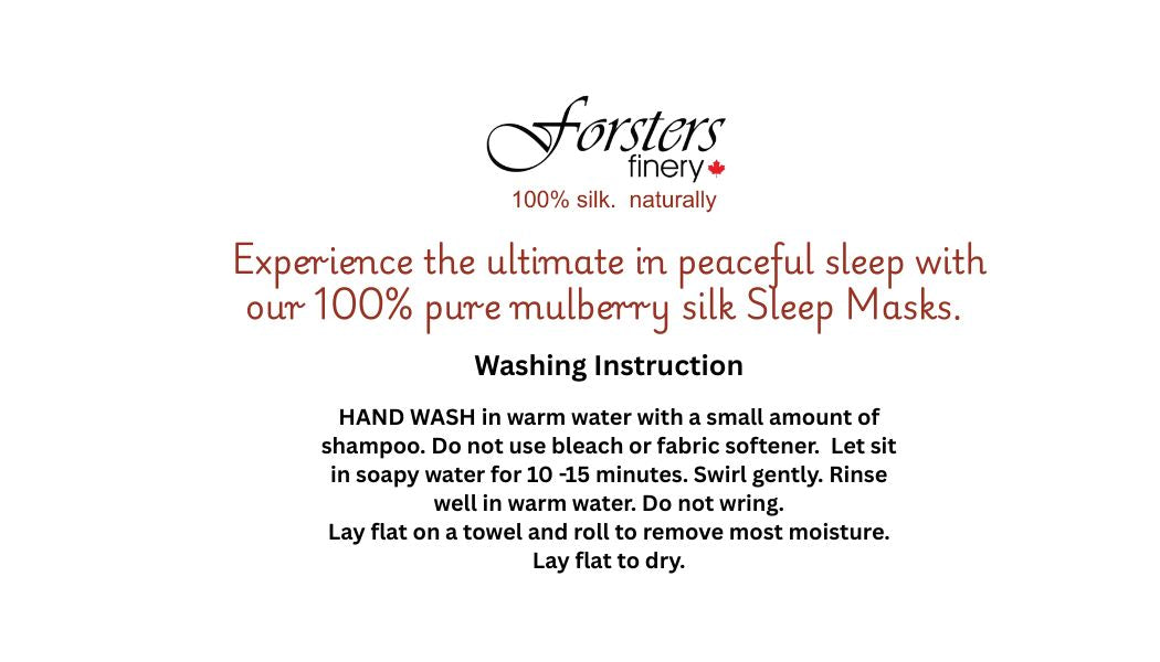 Silk Sleep Mask Black - Velora Luxury Fashion