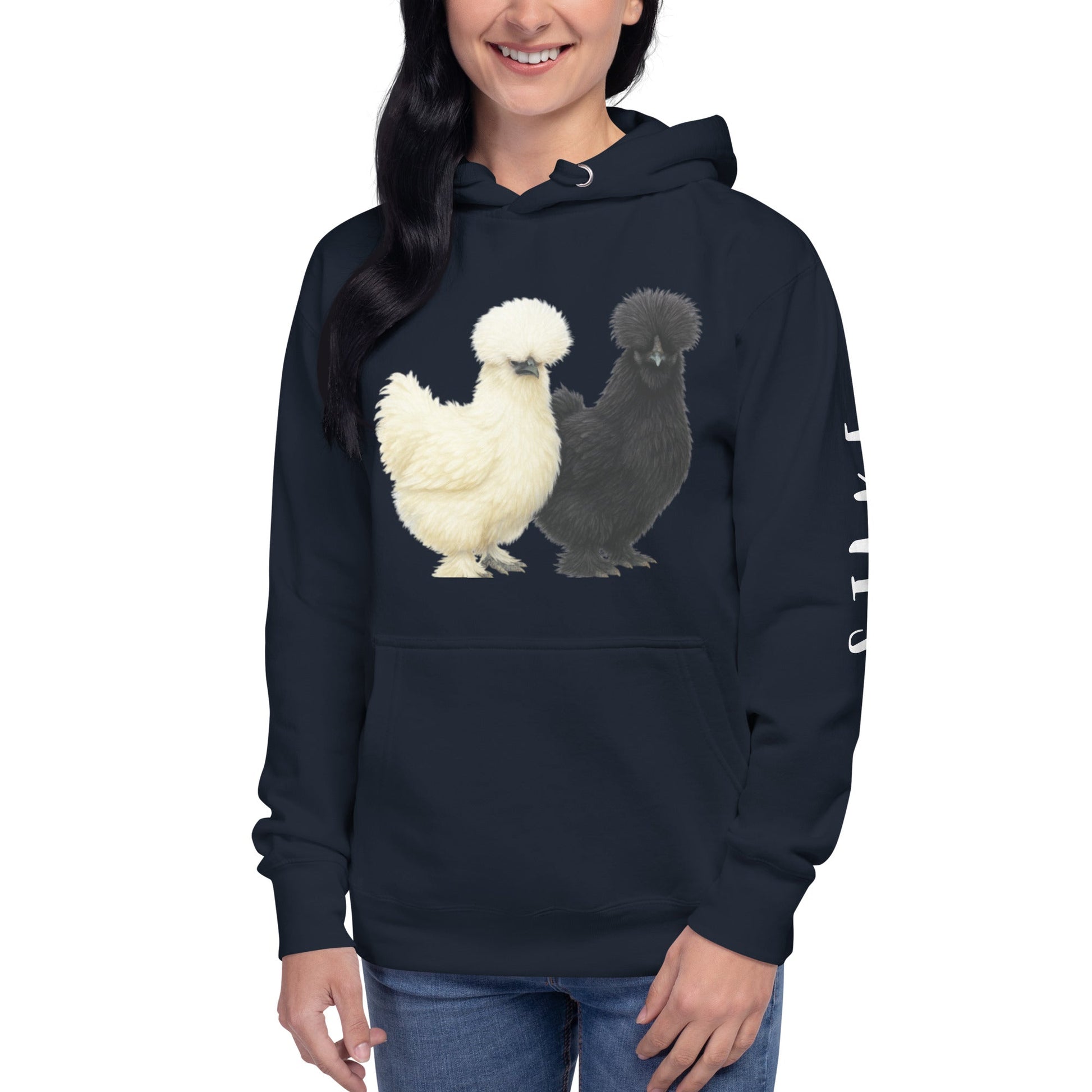 Silkie Unisex Bunnyhug (hoodie) - Velora Luxury Fashion