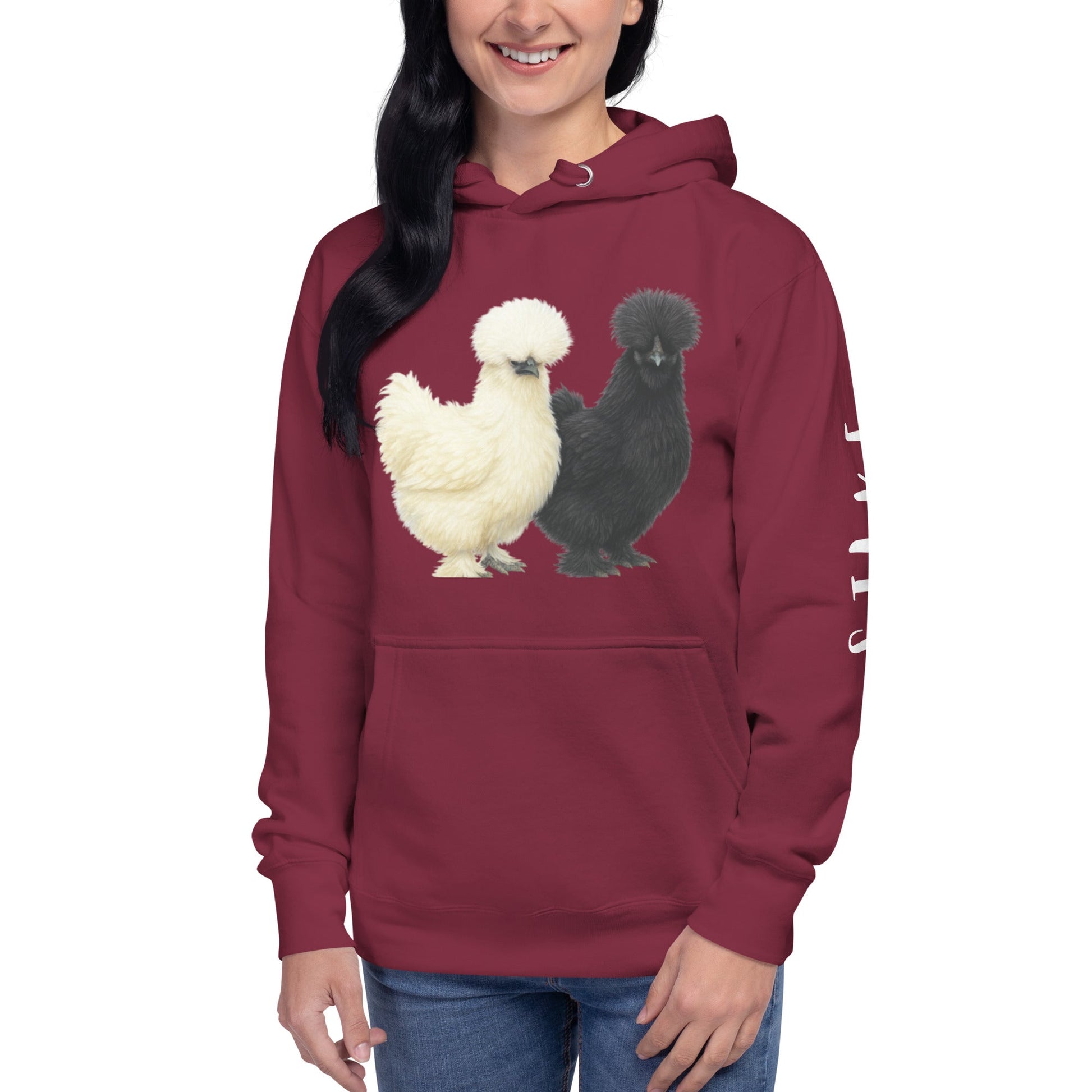 Silkie Unisex Bunnyhug (hoodie) - Velora Luxury Fashion