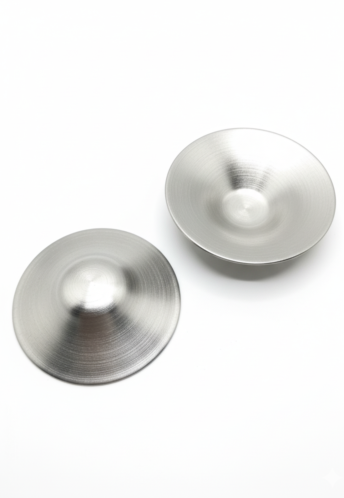 Silver Nursing Cups - Velora Luxury Fashion