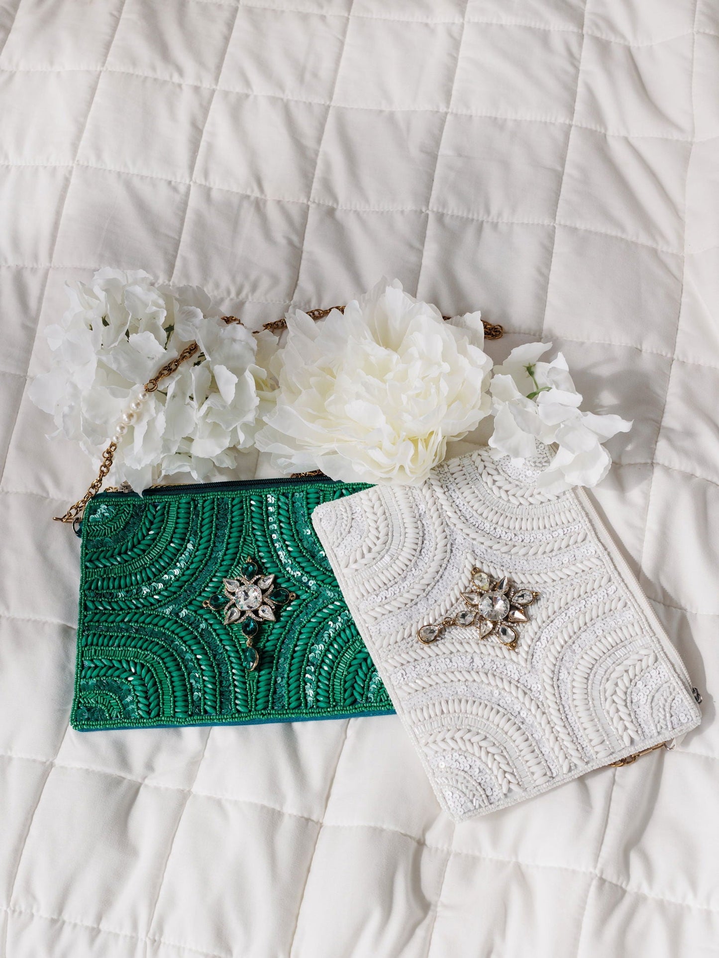 Sitara Bag White - Velora Luxury Fashion