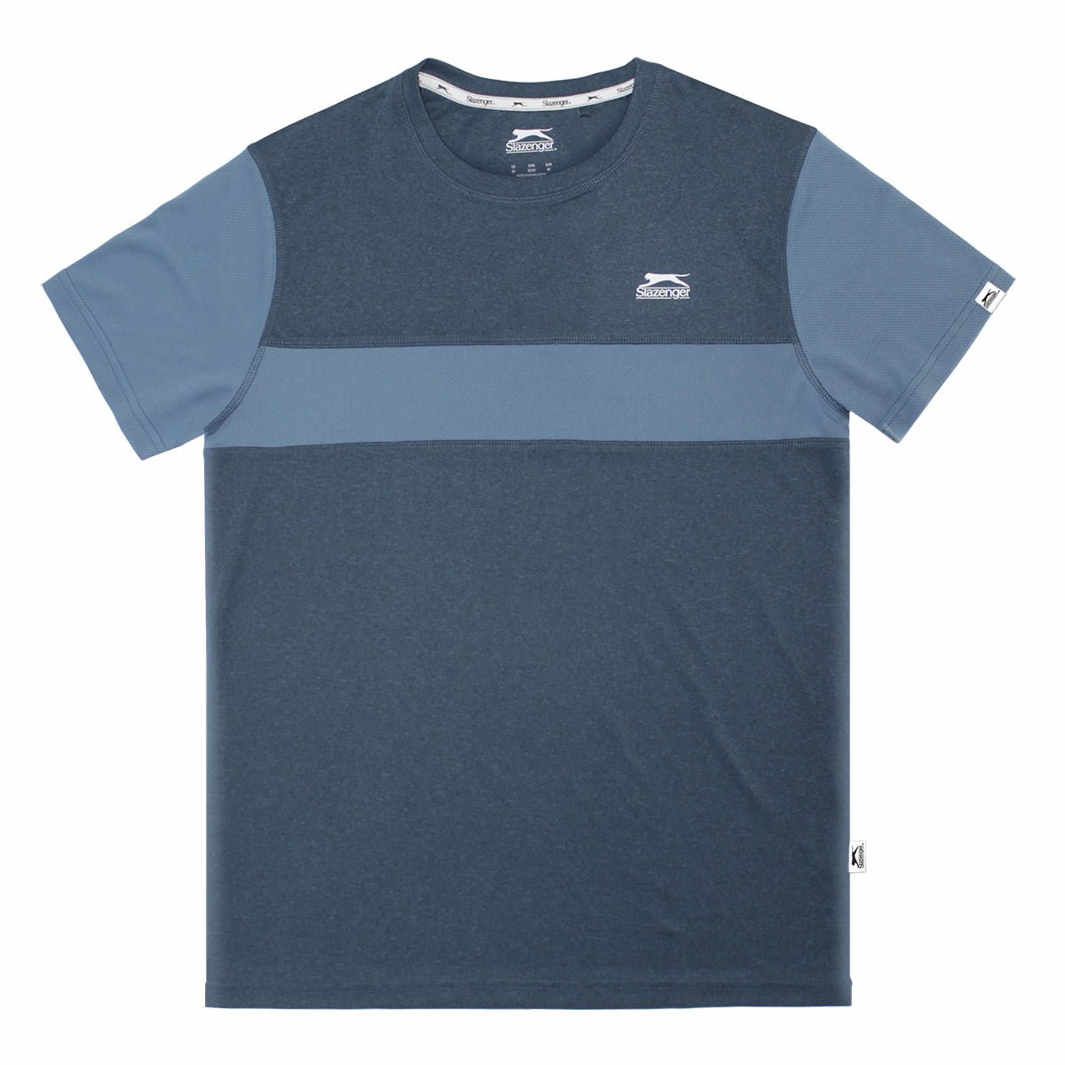 Slazenger men's doubles poly crewneck tee - Velora Luxury Fashion