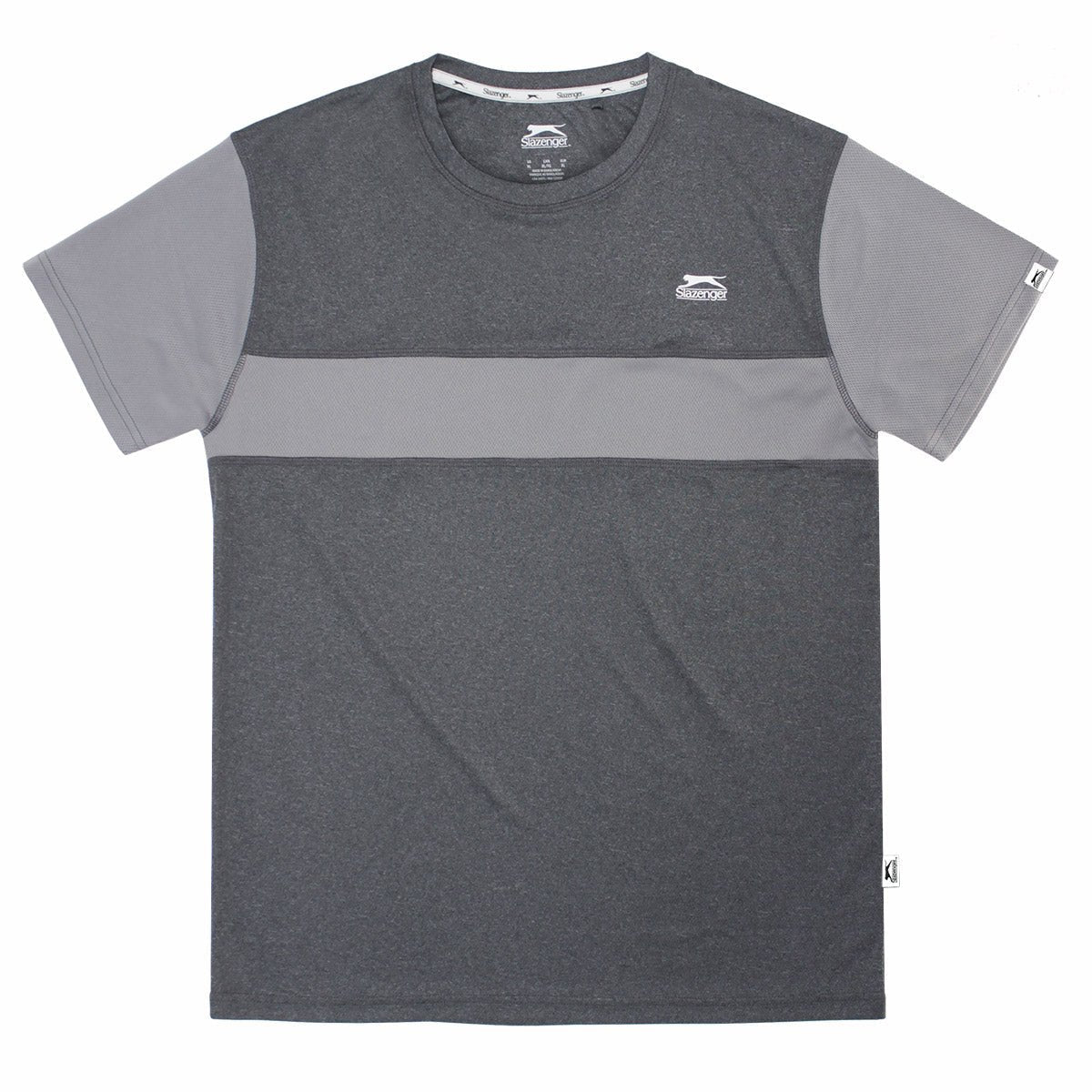 Slazenger men's doubles poly crewneck tee - Velora Luxury Fashion