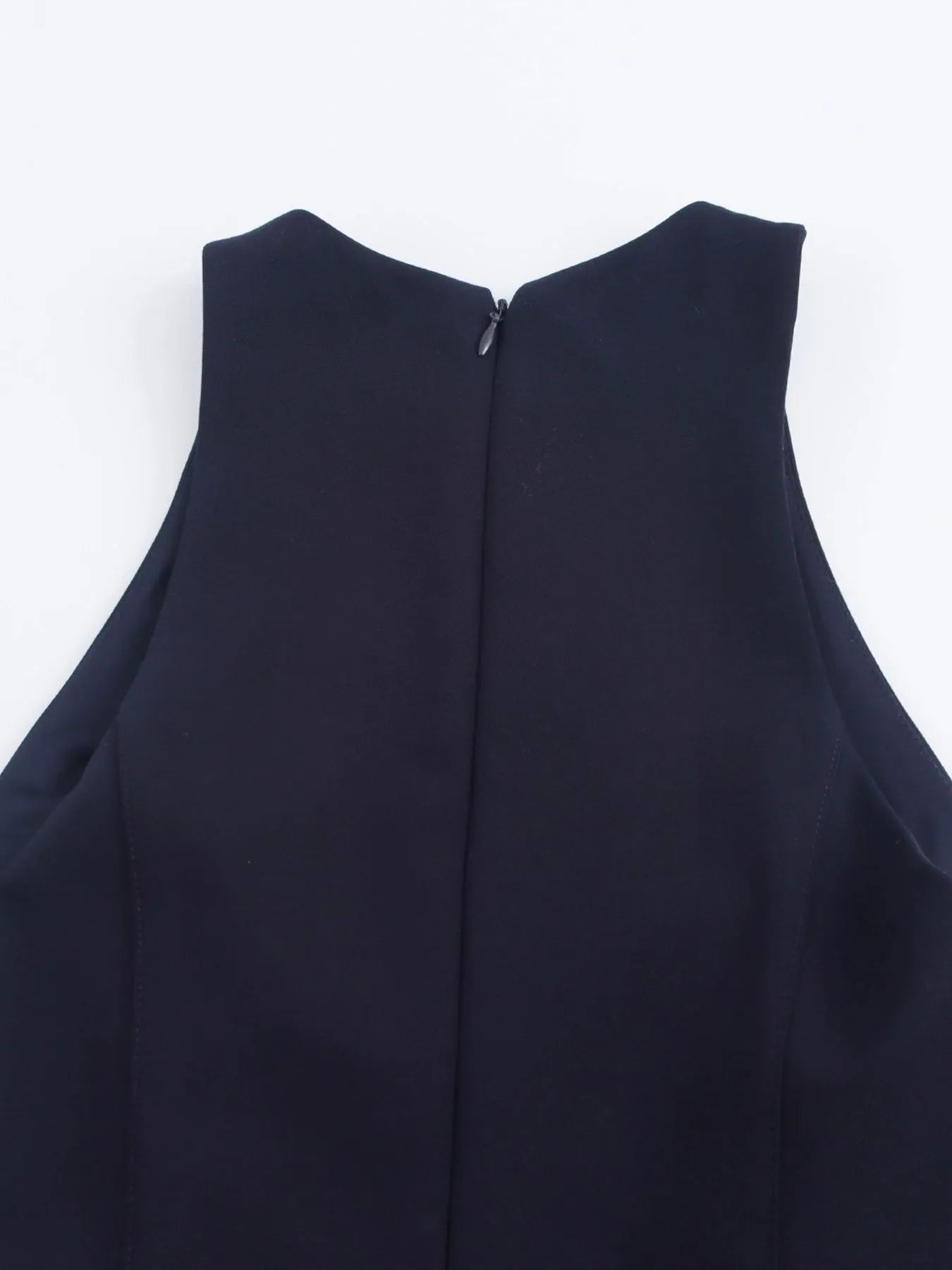 Sleeveless Halter Neck Mini Dress - Velora Luxury Fashion