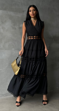 Sleeveless Long Dress - Velora Luxury Fashion