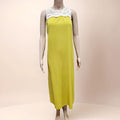 Sleeveless Long Dress with Crochet - Velora Luxury Fashion