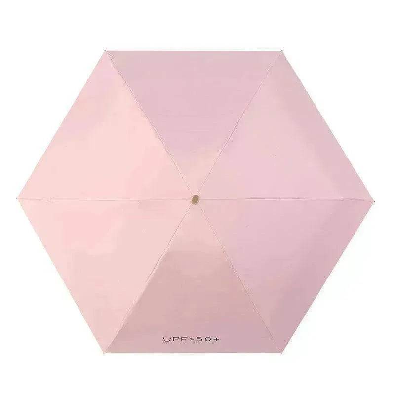 Small and Portable Umbrella Dual-use Folding Five-fold Umbrella - Velora