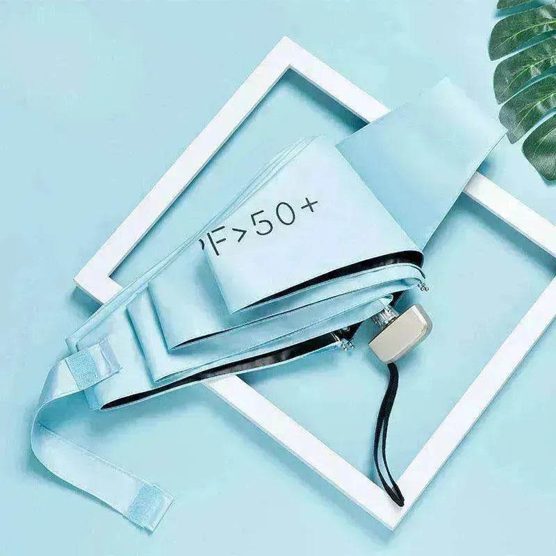 Small and Portable Umbrella Dual-use Folding Five-fold Umbrella - Velora