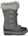 Sorel Youth Joan of Arctic Knit Waterproof Snow Boot, Size 1 - Velora Luxury Fashion