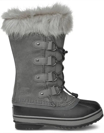 Sorel Youth Joan of Arctic Knit Waterproof Snow Boot, Size 1 - Velora Luxury Fashion
