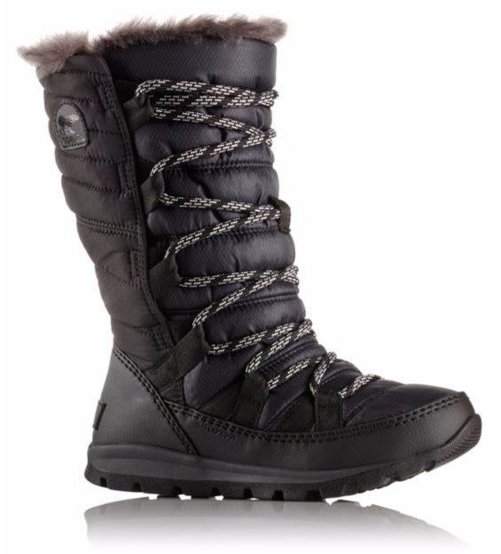 Sorel Youth Whitney Lace Boots Size: 1 - Velora Luxury Fashion