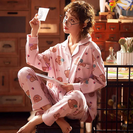 Spring And Autumn Pajamas For Pregnant Women EX-STOCK Canada