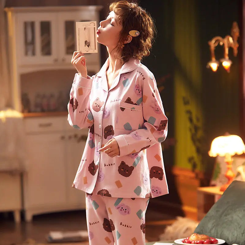 Spring And Autumn Pajamas For Pregnant Women EX-STOCK Canada