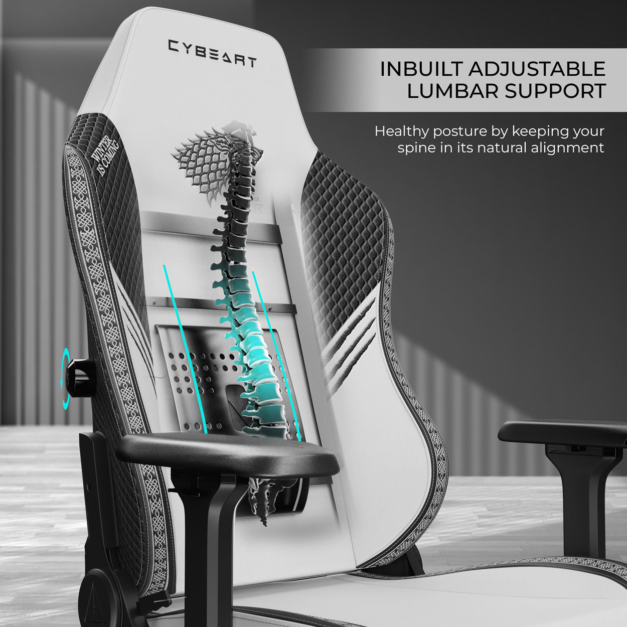 House Stark Gaming Chair - Velora