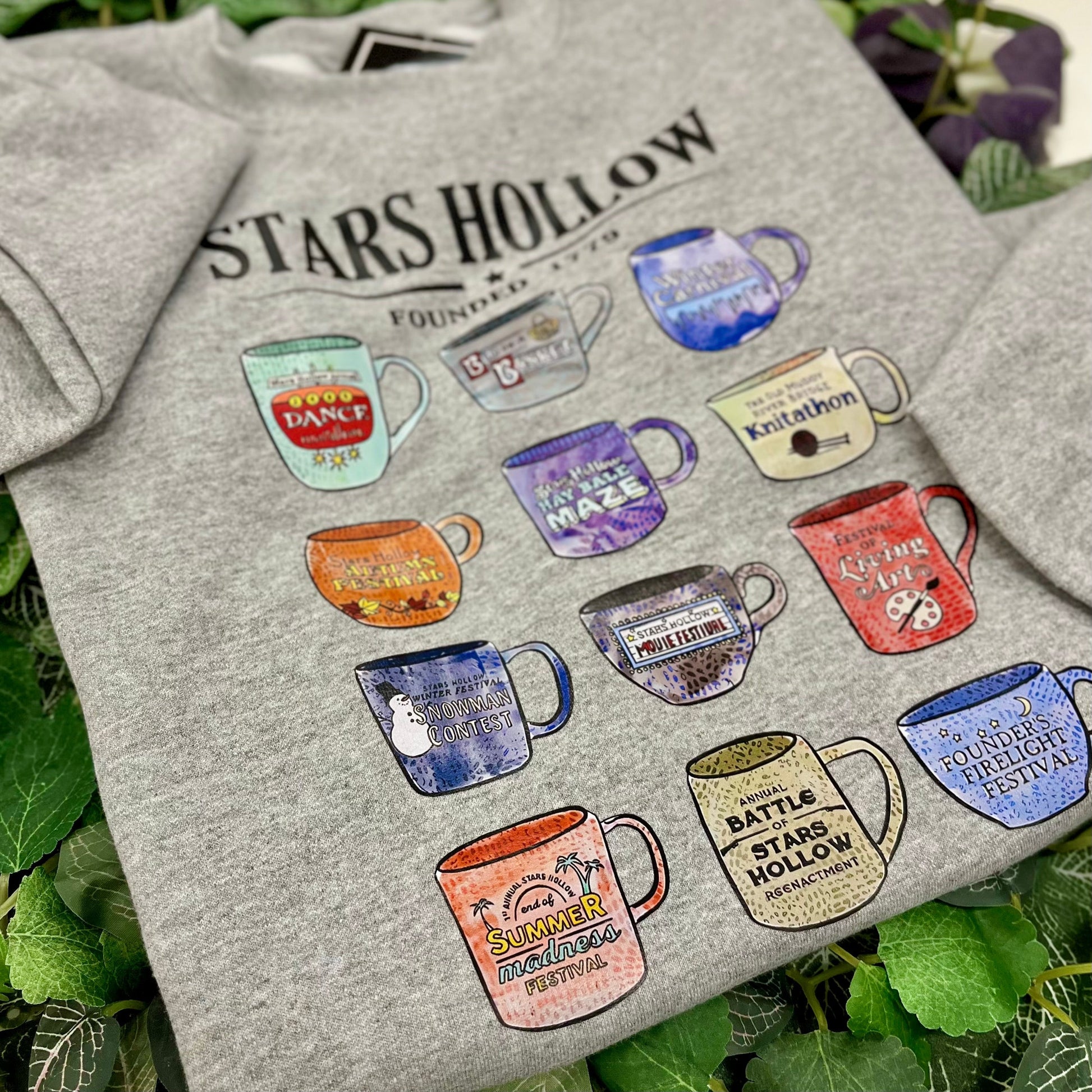 Stars Hollow Event Mug Crew (Gray) - Velora Luxury Fashion