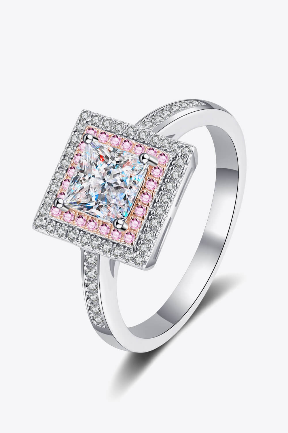Stay Elegant 1 Carat Moissanite Ring - Velora Luxury Fashion