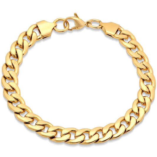 Steeltime Classic Cuban Bracelet Boutique of Leathers/Open Road