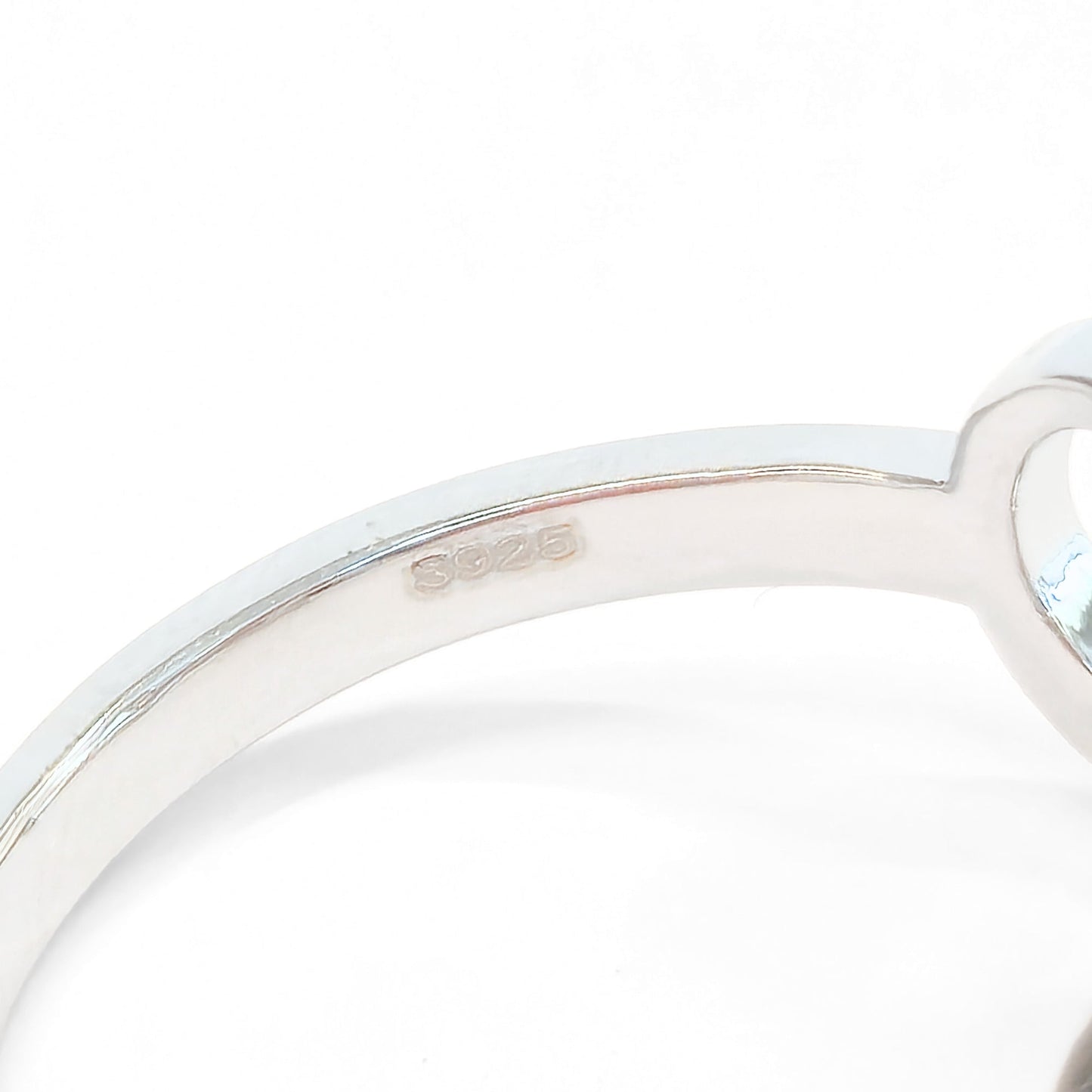 Sterling Silver Rose Gold Infinity Heart Ring - Velora