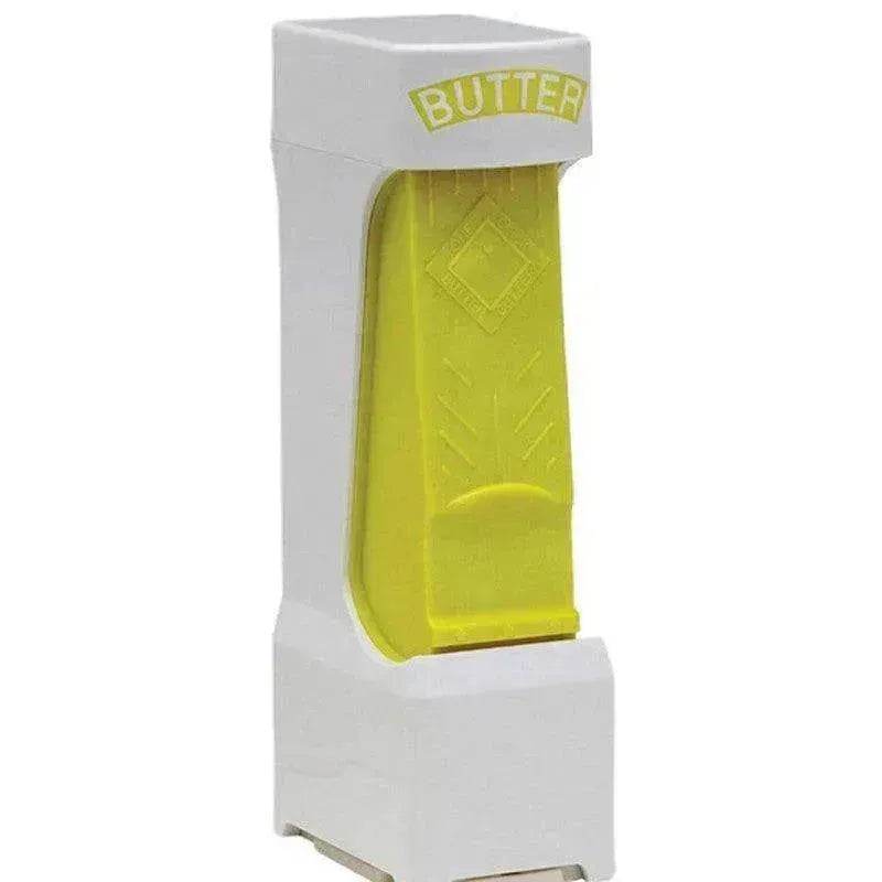 Stick Butter Cutter Cheese Slicer One-Button Dispenser Storage Box